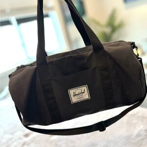 Herschel Supply Company Black Duffle Gym Bag – Travel / Weekender